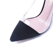 M Transparent High Heel Shoes Red Vintage Style Women Shoes High Heels