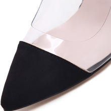 M Transparent High Heel Shoes Red Vintage Style Women Shoes High Heels