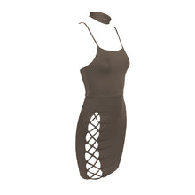 Sexy bodycon dress Spaghetti Strap Elastic Bandage Dress
