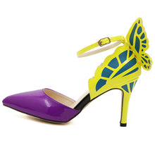 Dream Butterfly buckle pumps sexy pointed toe