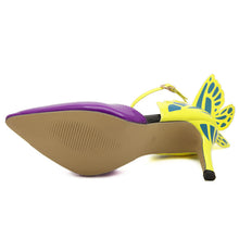 Dream Butterfly buckle pumps sexy pointed toe
