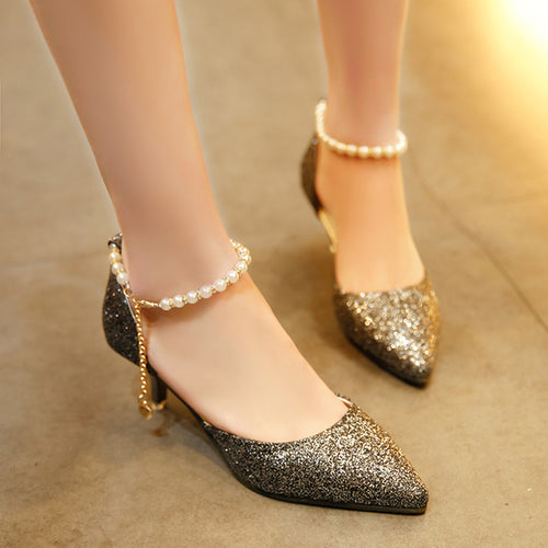 High Heels Fashion Shallow Mouth Sexy Women Shoes High