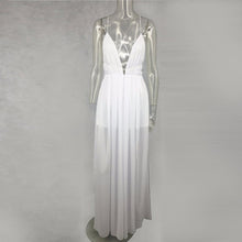 Maxi Dress Women Sexy Backless Evening Party Dresses