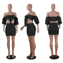 Sexy Party Club Sheath Two Piece Bandage Dress