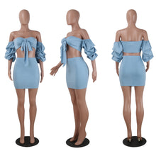 Sexy Party Club Sheath Two Piece Bandage Dress