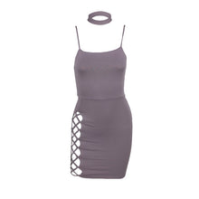 Sexy bodycon dress Spaghetti Strap Elastic Bandage Dress
