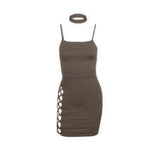 Sexy bodycon dress Spaghetti Strap Elastic Bandage Dress