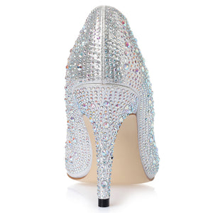 Cinderella Pumps Pointed toe Crystal