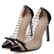 Transparencies High Heels Brand Shoes Pointed Toe Women Pumps